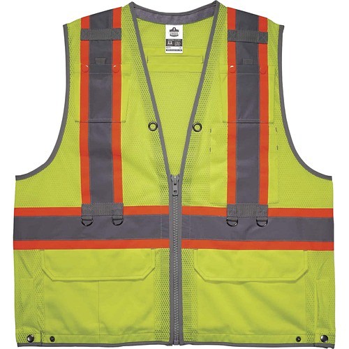 Ergodyne 24175 Safety Gears 8231tv Hi-vis Tool Tethering Safety Vest - Type R Class 2 EGO24175 720476241751