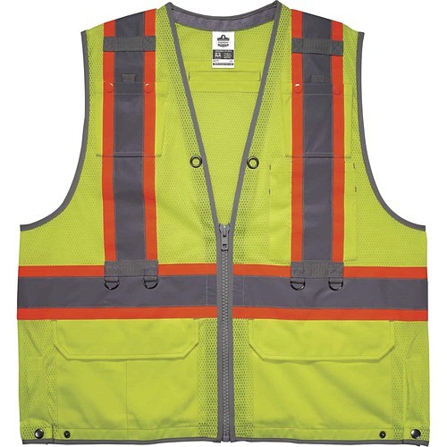 Ergodyne 24177 Safety Gears 8231tv Hi-vis Tool Tethering Safety Vest - Type R Class 2 EGO24177 720476241775