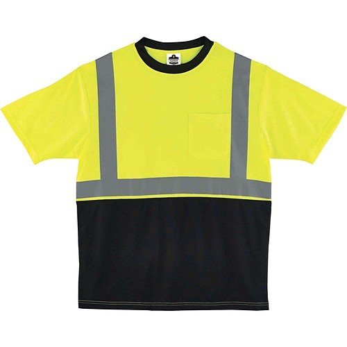 Ergodyne 22507 Clothing/Apparel 8289bk Type R Class 2 Front T-shirt EGO22507 720476225072