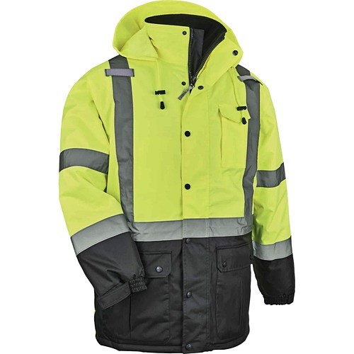 Ergodyne 25568 Safety Gears 8384 Type R Class 3 Hi-vis Quilted Thermal Parka EGO25568 720476255680