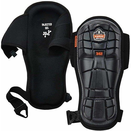 Ergodyne 18442 Ergonomic Supports 342 Extra Long Cap Injected Gel Knee Pads EGO18442 720476184423
