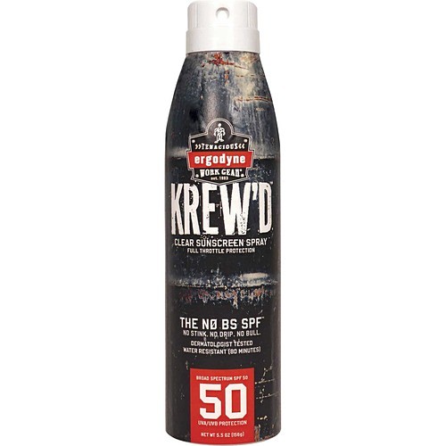 Ergodyne 16633 Skin Lotions 6353 Spf 50 Sunscreen Spray EGO16633 720476166337