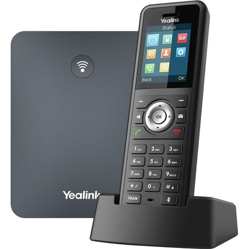 Yealink W79P IP Phones Yealink W79p Ip Phone - Cordless - Corded - Dect - Wall Mountable, Desktop - Black, Classic Gray - V 841885107305
