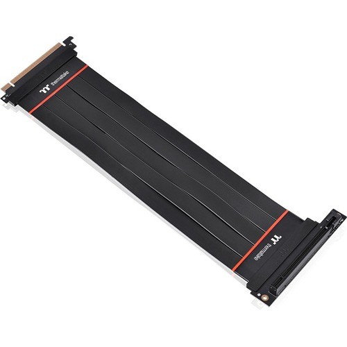 Thermaltake AC-058-CO1OTN-C2 Cables Thermaltake Tt Premium Pci-e 4.0 Extender 300mm With 90 Degree Adapter - 11.81" Pci-e Data Transfer  Ac058co1otnc2 841163078242