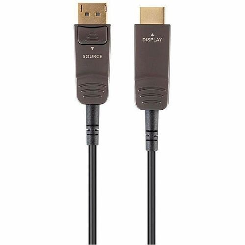 Monoprice 39034 Cables Monoprice Slimrun Av Hdr Displayport To Hdtv Cable, 4k@60hz, Aoc, 100ft - 100 Ft Displayport A/v Cab 889028131961
