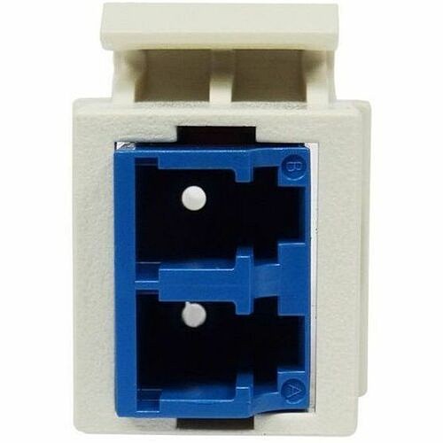 C2g KSLCSM Cable Ends/Connectors Ortronics 1-lc (2 Fibers) Fiber Keystone Module, Blue Adapter, Fog White Housing - 2 X Lc Network -  662875862482
