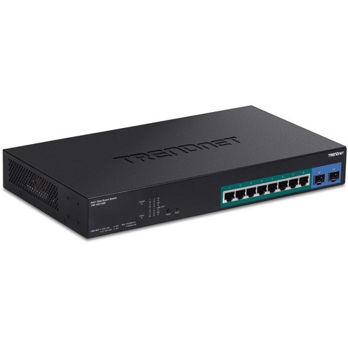 Trendnet TPE-1021WS Switches & Bridges Trendnet 10-port Gigabit Web Smart Poe+ Switch With 8 Gigabit Poe+ Ports, 2 Sfp Slots, 130w Poe Budg Tpe1021ws 710931160925