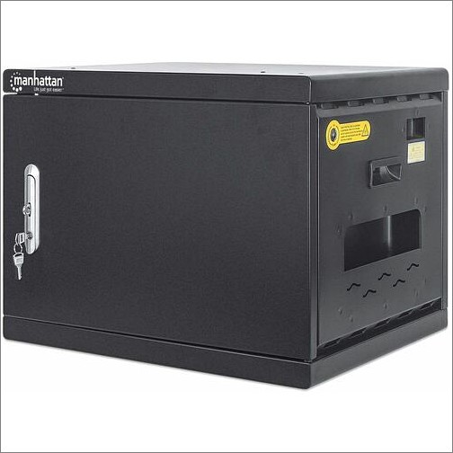 Manhattan 180351 Stands & Cabinets Manhattan Uvc High-power Charging Cabinet With 16 Usb-c Ports - 1040 W - Up To 15.6" Screen Support  766623180351