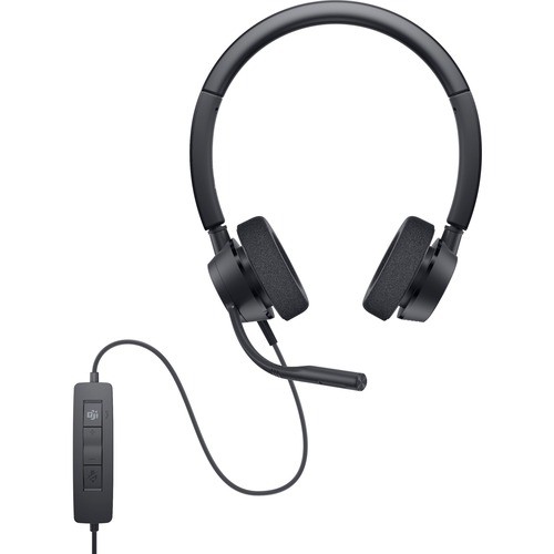 Dell DELL-WH3022 Headsets/Earsets Dell Pro Stereo Headset Wh3022 Accs - (dell-wh3022) Dellwh3022 