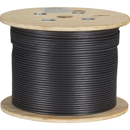 Black Box C6ABC50S-STR-BK-1000 Cables Black Box Gigatrue Cat.6a S/ftp Network Cable - 1000 Ft Category 6a Network Cable For Network Device C6abc50sstrbk1000 822088150435