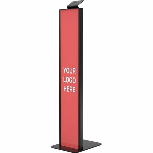 Cta Digital ADD-PARAFSV Stands & Cabinets Cta Digital Premium Floor Stand Kiosk With Graphic Slots And Vesa Plate For Kitting (black) - Up To  Addparafsv 656777020071