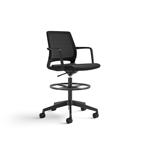 Safco 6827BL Furniture Collection Medina Extended Height Office Chair SAF6827BL 198860819945