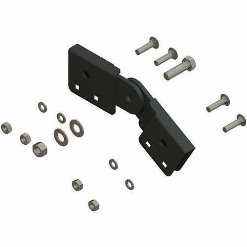 C2g P820127HAB Cable Management Ortronics Dj Angle Splice Set Of 2 Bk - Angle Splice - Black - Steel - 2 / Set (p820127hab) 662875916529