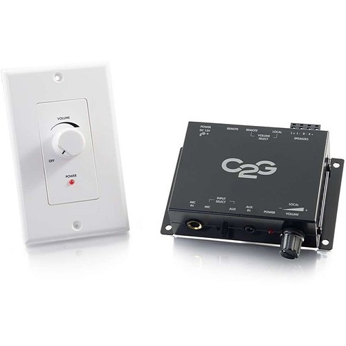 C2g CG40914 Signal Splitters/Amplifiers 30w Audio Amp With Wp Volume   Adap - Ctrl Taa (cg40914) 0757120409144