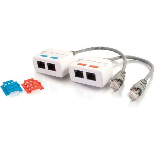 C2g CG37049 Signal Splitters/Amplifiers C2g Rj45 Network Splitter/combiner Kit - Audio Line In (cg37049) 
