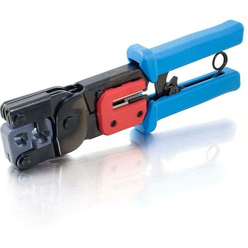 C2g CG19579 Tools C2g Rj11 And Rj45 Crimping Tool - Black - Steel - 2 Lb - Taa Compliant (cg19579) 0757120195795