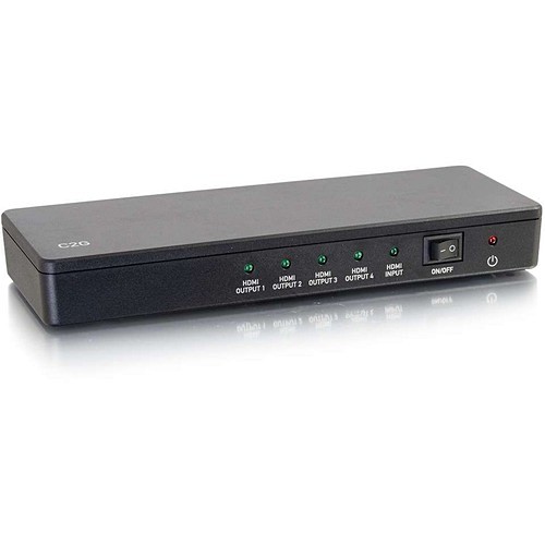 C2g CG41058 Signal Splitters/Amplifiers Hdmi 4 Port Splitter 4k30 1x4  Adap - (cg41058) 0757120410584