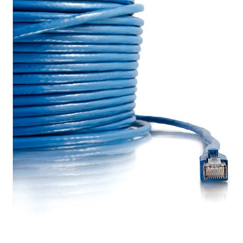 C2g CG43170 Cables C2g 150ft Cat6 Snagless Solid Shielded (stp) Ethernet Patch Cable - Blue - 150 Ft Category 6 Network 0757120431701