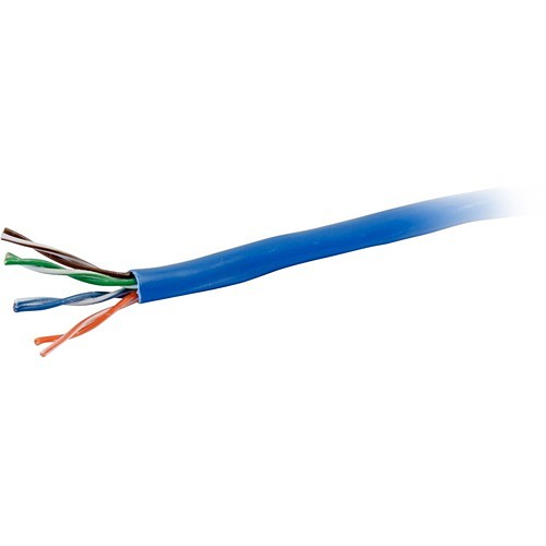 C2g CG56017 Cables 1000ft Cat6 Solid Pvc Blue Taa Adap - (cg56017) 0757120560173