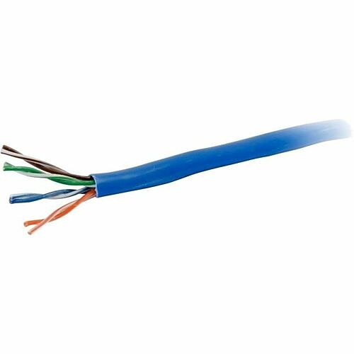 C2g CG56019 Cables 1000ft Cat6 Solid Plenum Cmp   Adap - Blue Taa (cg56019) 0757120560197
