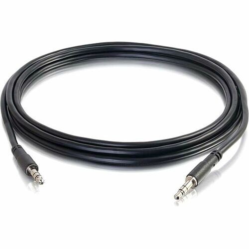 C2g CG22602 Cables 10ft Slim Aux 3.5mm Audio Cable - M/m 