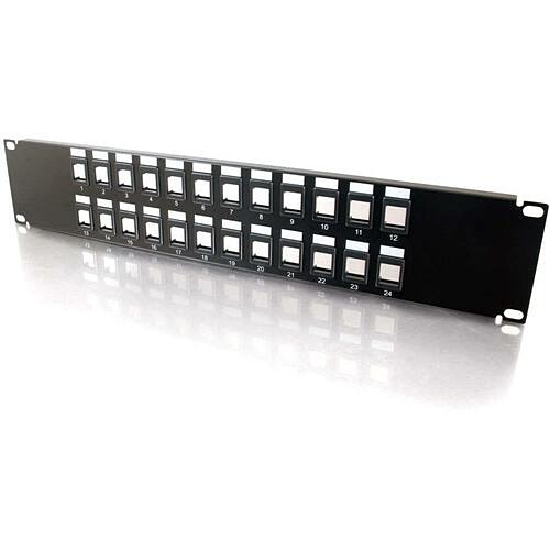 C2g CG03859 Patch Panels 24 Port Blank Keystone/multimedia Patch Panel 
