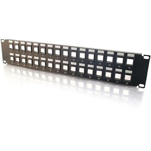 C2g CG03860 Patch Panels 32 Port Blank Keystone/multimedia Patch Panel 