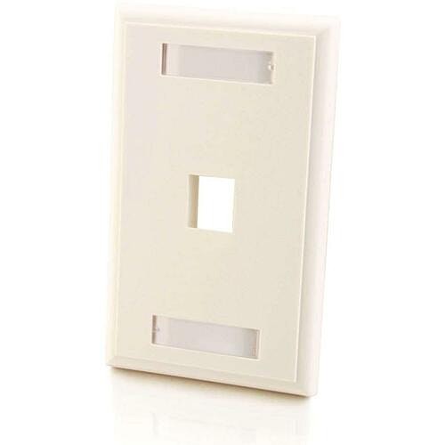 C2g CG03410 Faceplates & Mounting Boxes 1 Socket Keystone Network/multimedia Faceplate 