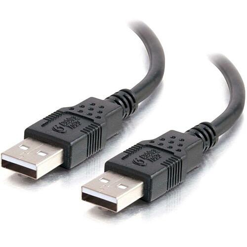 C2g CG28105 Cables C2g Usb 2.0 A Male To A Male Cable - 3.28 Ft Usb Data Transfer Cable - First End: 1 X Usb 2.0 Type A 