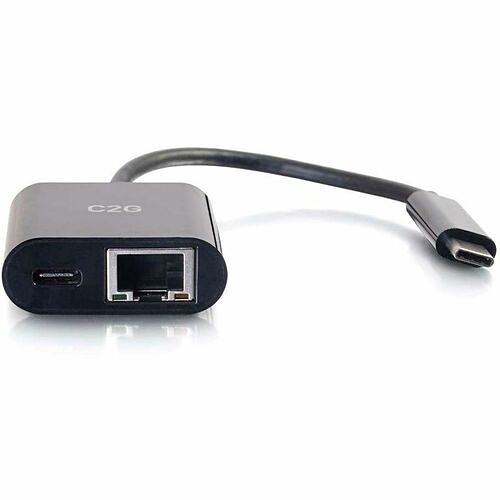 C2g CG29749 Network Cards Usb-c Ethernet Adapter W/ Poweradap - Black (cg29749) 0757120297499