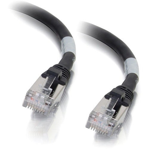 C2g CG00711 Cables C2g 6ft Cat6a Snagless Shielded (stp) Network Patch Cable - Black - 6 Ft Category 6a Network Cable F 