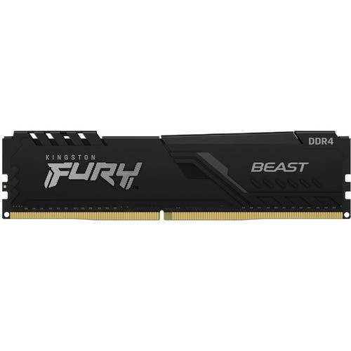 Kingston KF436C17BB/8 Memory/RAM Kingston Fury Beast 8gb Ddr4 Sdram Memory Module - 8 Gb - Ddr4-3600/pc4-28800 Ddr4 Sdram - 3600 Mhz  Kf436c17bb8 740617319798
