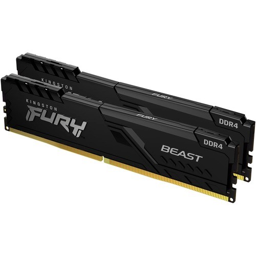 Kingston KF436C18BBK2/64 Memory/RAM Kingston Fury Beast 64gb (2 X 32gb) Ddr4 Sdram Memory Kit - 64 Gb (2 X 32gb) - Ddr4-3600/pc4-28800 D Kf436c18bbk264 740617319729