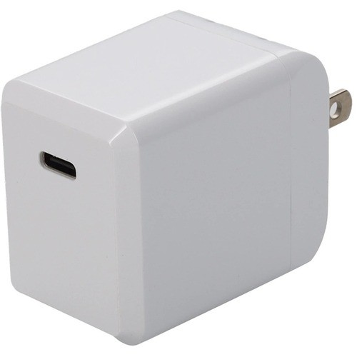 Addon USAC2USBC18WW Power Adapters Wall Charger To 1x Usb-c 3.1 5v At 3a, 9v At 2a, Or 12v At 1.5a 18w Total, White - 1 Pack - 18 W - 5 195285285294