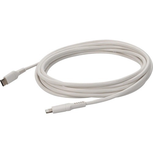 Addon USBC2LGT3MW Cables Addon 3.0m (9.8ft) Usb 3.1 Type (c) Male To Lightning Male Sync And Charge White Cable - 9.84 Ft Lig 195285204745