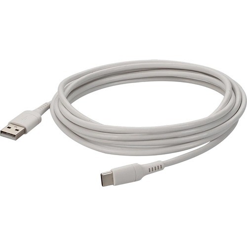 Addon USBC2USB2MW Cables 6ft (1m) Usb-c Male To Usb-a 2.0 Male Sync And Charge White Cable - 6.56 Ft Usb/usb-c Data Transfer  195285326393