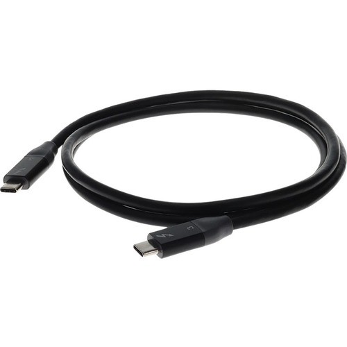 Addon USBCTBOLT1-2MB Cables 3ft (1m) Usb-c 3.1 Male To Male Thunderbolt-compatible Sync And Charge Black Cable - 3.94 Ft Thunder Usbctbolt12mb 195285205223