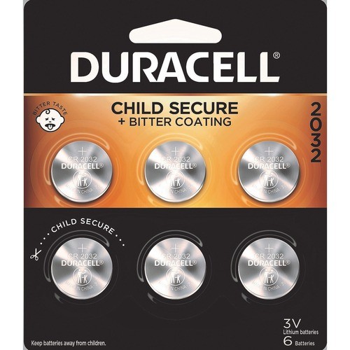 Duracell DL2032B6PK Uncategorized Duralock 3v Lithium Battery DURDL2032B6PK 10041333035335