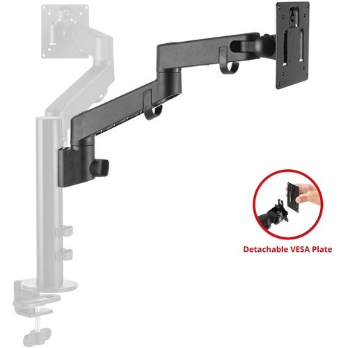 Siig CE-MT3G11-S1 Mounting Kits Siig Mounting Arm For Monitor - Black - Height Adjustable - 14" To 30" Screen Support - 17.60 Lb Loa Cemt3g11s1 662774044859