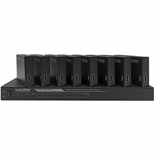 Monoprice 42272 Signal Splitters/Amplifiers Monoprice Blackbird Hdmi Splitter - 3840 X 2160 - 196.85 Ft Maximum Operating Distance - Blu-ray Pla 889028165720