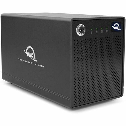 Owc OWCTB3IVKIT000 NAS Servers Owc Thunderbay 4 Four-bay Thunderbolt (40gb/s) External Storage Enclosure - Up To 1527mb/s - 4x Sata 810586037129