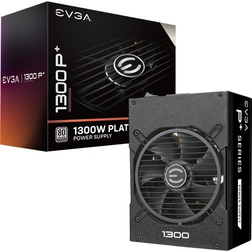 Evga 220-PP-1300-X1 Power Supplies Evga Supernova 1300p+ Power Supply - Internal - 120 V Ac, 230 V Ac Input - 3.3 V Dc, 5 V Dc, 12 V Dc 220pp1300x1 843368067656