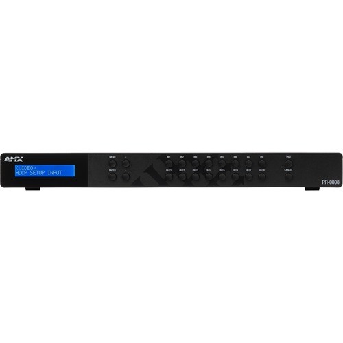 Harman Pro AMX-PR-0808 VGA Switchboxes Amx 8x8 4k60 Hdmi Switcher - 4096 X 2160 - 4k - Twisted Pair - 8 X 8 - Display - 8 X Hdmi Out (amx-p Amxpr0808 718878034569