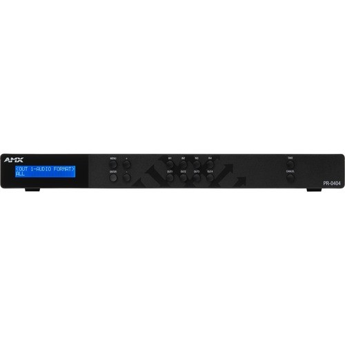 Harman Pro AMX-PR-0404 VGA Switchboxes Amx 4x4 4k60 Hdmi Switcher - 4096 X 2160 - 4k - Twisted Pair - 4 X 2 - Display - 2 X Hdmi Out (amx-p Amxpr0404 718878034552
