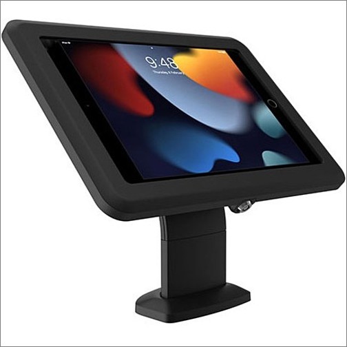 Bosstab E01-EVSC-1 Stands & Cabinets Bosstab Lockable Ipad Stand - Up To 0.4" Screen Support - 10.2" Height X 11.7" Width X 6.3" Depth -  E01evsc1 0814160023942