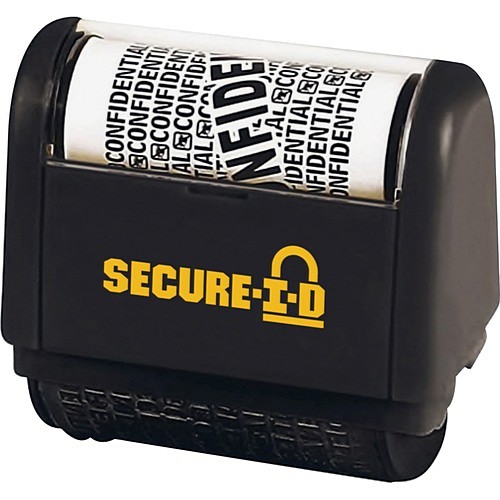 Consolidated Stamp 035510 Stamps Secure-i-d Personal Security Roller Stamp COS035510 039956355100