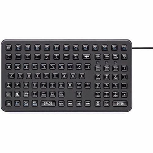 Havis KB-115 Keyboards & Keypads Havis Compact Usb Keyboard With Epoxy Keycaps - Cable Connectivity - Usb Type A Interface - 91 Key - Kb115 840056721999