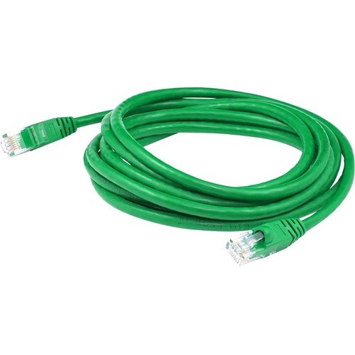Addon ADD-100FCAT6A-GN Cables Addon 100ft Green Cat 6a Pvc Ethernet Cable Snagless Bubble Boot Rj-45 M/m - 100 Ft Category 6a Netw Add100fcat6agn 821456750956