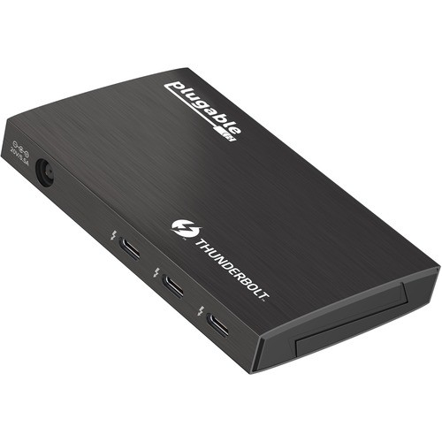 Plugable Technologies TBT4-HUB3C USB/Firewire Adapters Plugable 4-port Thunderbolt 4 Hub - Usb Type C, Thunderbolt 4 - External - 4 Thunderbolt Port(s) - P Tbt4hub3c 819927012498