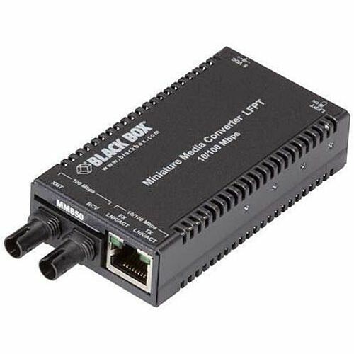 Black Box LHC040A-R4 Transceivers/Media Converters Black Box Multipower Miniature Transceiver/media Converter - 1 X Network (rj-45) - 1 X St Ports - Du Lhc040ar4 822088149071